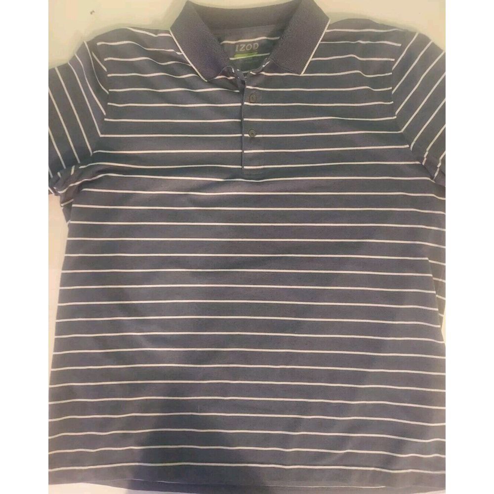 Izod PerformX‎ Golf Polo 1/4 Button Mens Shirt Xl